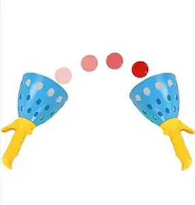 MEHRANSH Click and Catch Twin Ball Set | Pop and Catch Indoor Outdoor Game Set | Hand Basketball Game | Fun Play Game for Kids and Adults