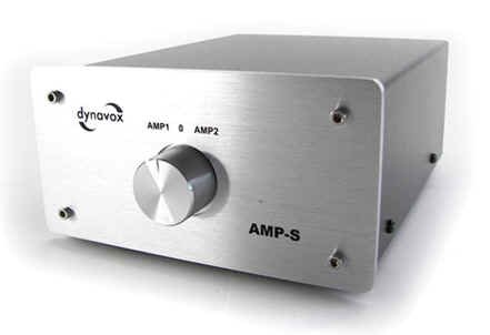 DynaVox AMP-S - Amplificador de señal para equipos por satélite (200 W), negro
