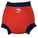 Konfidence NeoNappy Swim Nappy Cover - Red/Navy ,XX-Large (14 to 17 kg)