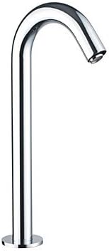 HZZymj-Contemporary Ceramic valve for touch/non-contact decks installed hands-free Chrome browser, single hole kitchen faucet