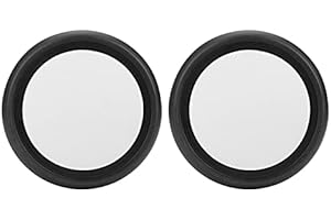 HZTYYIER Stroller Wheels Replacement Universal, Baby Strollers Rubber Wheels Accessories for Yoya/Vovo Wheel Kids Carriage with Tools(Rear Wheels)