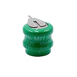 vhbw NiMH Ersatz Knopfzellen-Akku (2X Zelle) Typ V40H 40mAh 2.4V passend für Modellbau-Akkus, Solar-Leuchten UVM.