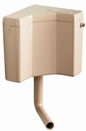 Preisvergleich Produktbild Wisa Aufputz Eckspülkasten 770 in beige