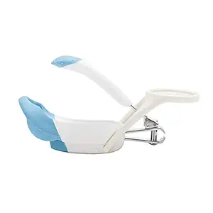 NEPEE Baby Nail Clipper Safety Cutter Toddler Infant Scissor Manicure Pedicure Care Magnifier Glass (Blue)