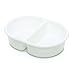The Neat Nursery Company Oval Top N Tail Bowl WHITE