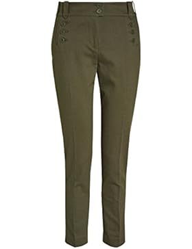 next Donna Pantaloni Skinny Con Bottoni Reg/Long/Xlong