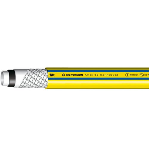 0,90€/m 5-lagig Profi Gartenschlauch 1/2″ NTS, 50 Meter knickfest und verdrehungsfest FITT, Wasserschlauch - 2
