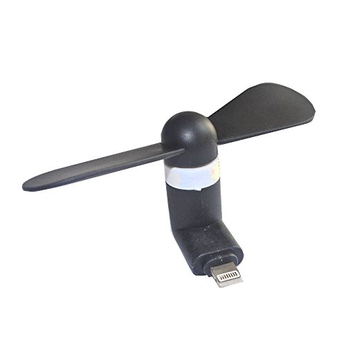 Handventilator USB für Smartphone „ana G hurricane“ (IOS, schwarz - 9