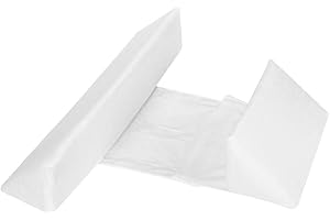 ZOYDP Cuscino Nanna Sicura, Cuscino Laterale Paracolpi Foam， Riduttore Cuneo Universale, Regalo White