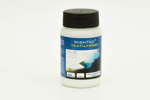 Leuchtfarbe NighTec® Textilfarbe und Stoffmalfarbe (nachleuchtend) - 5
