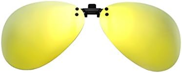 Sport Clip on Sunglasses Polarized Running Flip up Sunglasses Lenses UV400