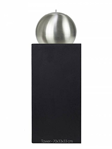 PFLANZWERK® Pflanzkübel Feuerschale PREMIUM EDELSTAHL FEUERKUGEL *INDOOR & OUTDOOR DEKOFEUER* *Rußfrei* *Rauchfrei* *Deutsche Qualitätsware* - 4