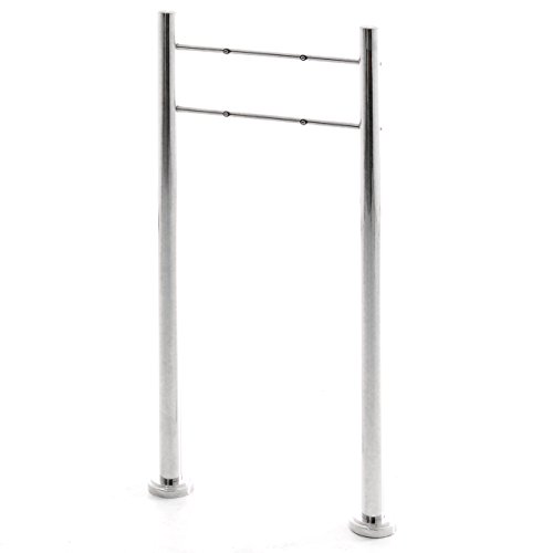 Preisvergleich Produktbild Edelstahlbeine rostfrei Ständer Halterung für Werbetafeln Praxisschilder Briefkästen