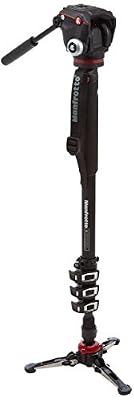 Manfrotto XPRO Rotule Base FLUIDTECH Monopode Vidéo Rotule Noir