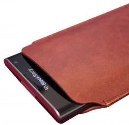 UltraJacket Lightweight Slim Sleeve Case for Blackberry PRIV (Saddle Brown)