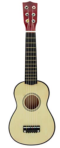 Preisvergleich Produktbild Kinder Gitarre aus Holz 6 Nylon Seiten 53 cm
