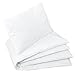 5 Pcs Crib Bedding Set with All-round Bumper 90x40 cm - Plain Blue