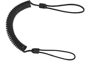 EdcX Paracord Tactical Lanyard fabriqué en Ukraine, Corde Enroulée, Porte-clés élastique Paracord