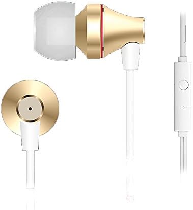eXtreme X8 GOLD Headphones with 3.5mm AUX Cable Premium Stereo Headset with microphone for iPhone 6s plus / 6s, iPhone 6/6 Plus, iPhone 5s / 5c / 5 / 4s, iPad, LG G2, Samsung Galaxy S6 Edge + / S6 Edge / S6 / S5 / S4 / S3, Note 4 / Note 3 / Note 2, Sony, Huawei and other Smartphone