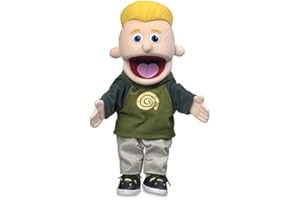 SILLY PUPPETS Eddie, Peach Boy, Hand Puppet, 40cm