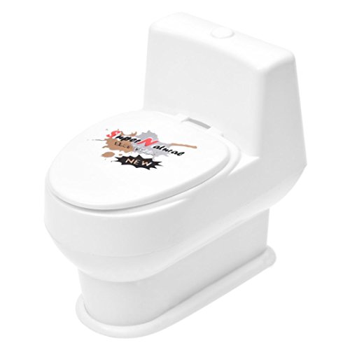 Preisvergleich Produktbild Cikuso Weiss Mini Interessante Lustige Toilettenschuessel uebernatuerlich Wasser Pistole Spielzeug Fuer Kinder