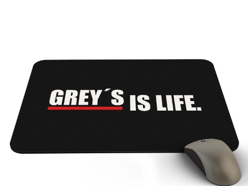 Preisvergleich Produktbild Stylotex Mauspad Grey s is life