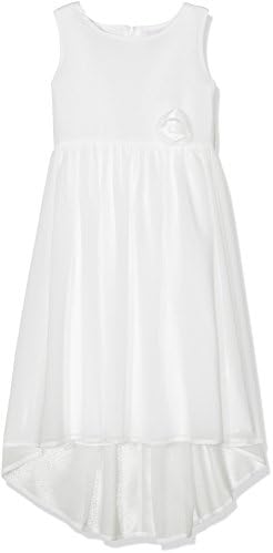 Happy Girls Girl's Scarlette Dress, Beige (ECRU), 134