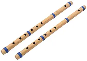 HS Internet Musical - Set Of 2 Flute Bamboo C Scale (Natural)