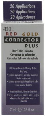 Ardell Hair Color Corrector, Red And Gold, 0.25 Ounce