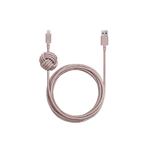 Preisvergleich Produktbild Native Union Night Cable KV Lightning 3m Rose