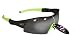Produktbild Rayzor Professionelle Leichte UV400 Schwarz Sports Wrap Radfahren Sonnenbrille, Mit einer 1 Stück Entlüfteter Smoke Widergespiegeltes Objektiv.
