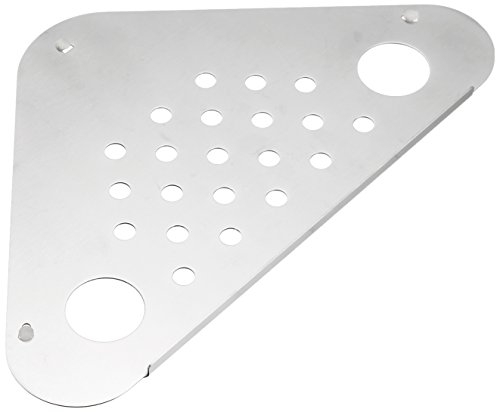 Wenko 2020030100 Spülbeckenablage, Edelstahl rostfrei, 24.5 x 1 x 14.5 cm, Silber matt