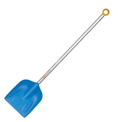 Fiskars Pelle à neige et sable pour enfant, Longueur: 88 cm, Tête en plastique/Manche en aluminium, Bleu/Orange, My First Fiskars, 1001421