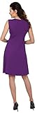 Zeta Ville – Damen Still Kleid Diskretes Stillen Skaterkleid Schwangere – 808c - 6