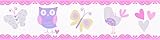 Made in Germany A.S. Création selbstklebende Bordüre Kids Party, bunt, violett, 895424