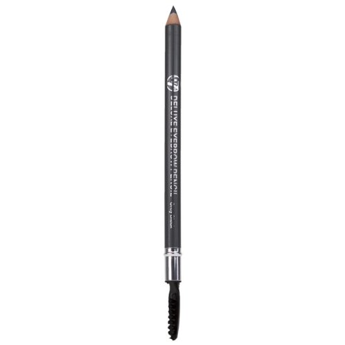 W7 Delux Eyebrow Pencil With Groomer - Grey Black