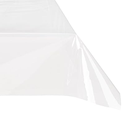 DecorLine Nappe Cristal Uni Transparent 140 x 240 cm