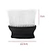 Fletion Salon Hairdressing Hair Cutting Barber Neck Brush Duster Short Style Neck Duster Brush- Black & White