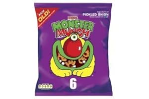 Walkers Monster Munch Pickled Onion 6Pk x 4 by Walkers