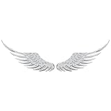 Nombre de producto: Etiqueta engomada del emblema del coche; Diseno: Alas de angel