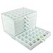 Produktbild Jewelry Box - Schmuck Organizer für Frauen & Mädchen - Halter für Ohrring Halskette & Armband (White)