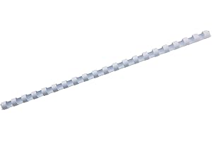 GBC 4028194 CombBind Lot de 100 Peignes de reliure 8 mm Blanc