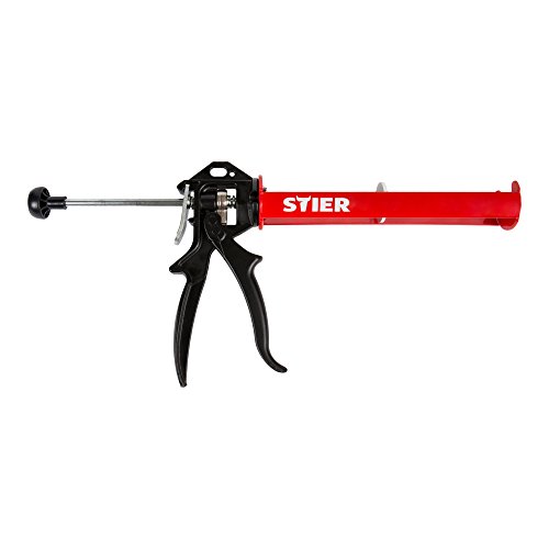 STIER Kartuschenpistole SAP-II | Mechanisch | Kartuschenpresse | Metal Gehäuse | 355 mm | Übersetzungsverhältnis 18:1 | Handwerker | - 3