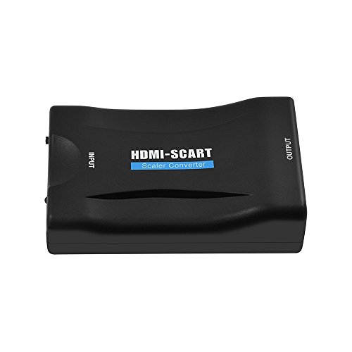 InVaFoCo HDMI auf SCART Konverter / HDMI SCART Wandler, Composite Video HD Stereo Audio for SKY Blu Ray DVD APPLE TV PS3 - 4