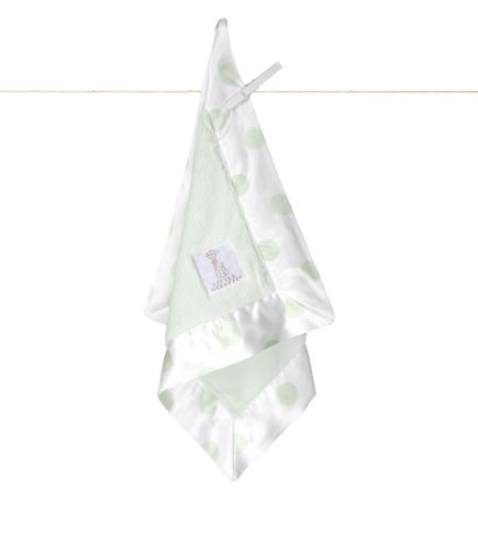 Little Giraffe Luxe New Dot Blanky (Celadon)