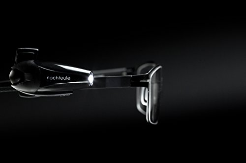 nachteule+ Das clevere Leselicht für die Brille – brandneue, wiederaufladbare Akku-Version! - 3