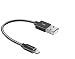 Produktbild Innergie MagiCable USB-A zu Lightning, Lade- und Sync Kabel, für alle Apple-Geräte mit Lightning Connector (Apple MFi-zertifiziert), 15cm, schwarz