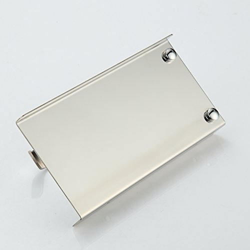 Aothpher Wand-Toilettenpapierhalter Telefonborad,Edelstahl rostfrei,glanzpoliert Chrom - 3