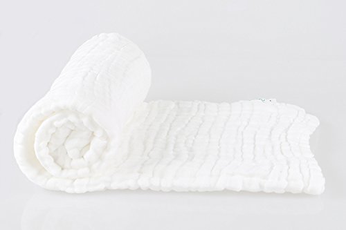 Lucear Muslin 100*100 Warme Babydecke/Badetuch für Neugeborenes Baby