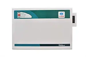 Everest 5 KVA Deluxe Voltage Stabilizer Used Upto 2 ton AC (Working Range : 170 V to 270 V),(White)